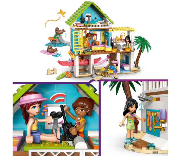 LEGO FRIENDS 42699 Domek na plaży z fokami - 1473474 - zdjęcie 8
